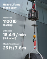 2-in-1 Electric Hoist Winch — view 3