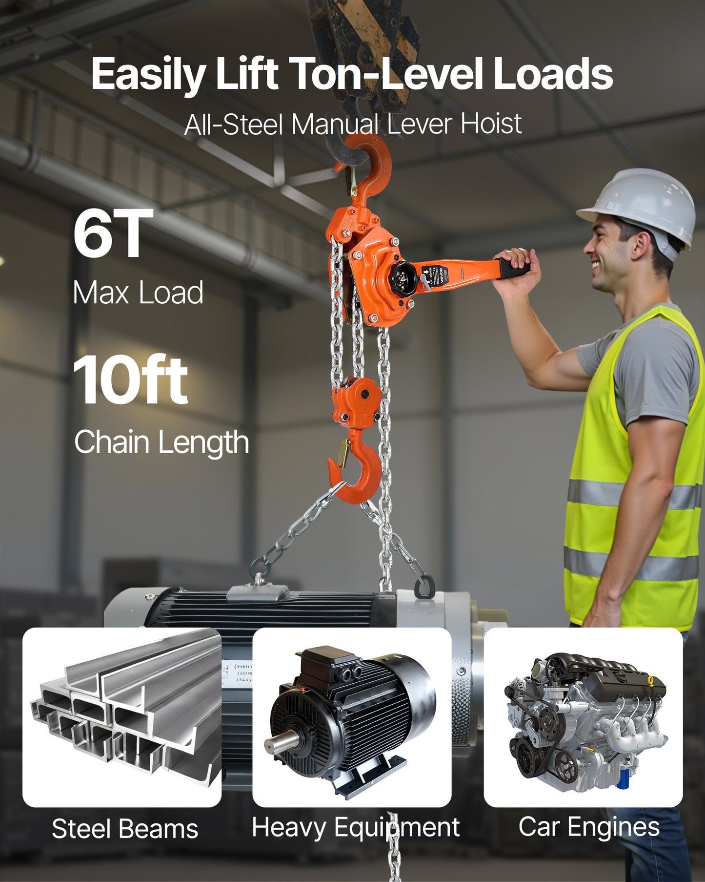 Manual Lever Chain Hoist — view 3