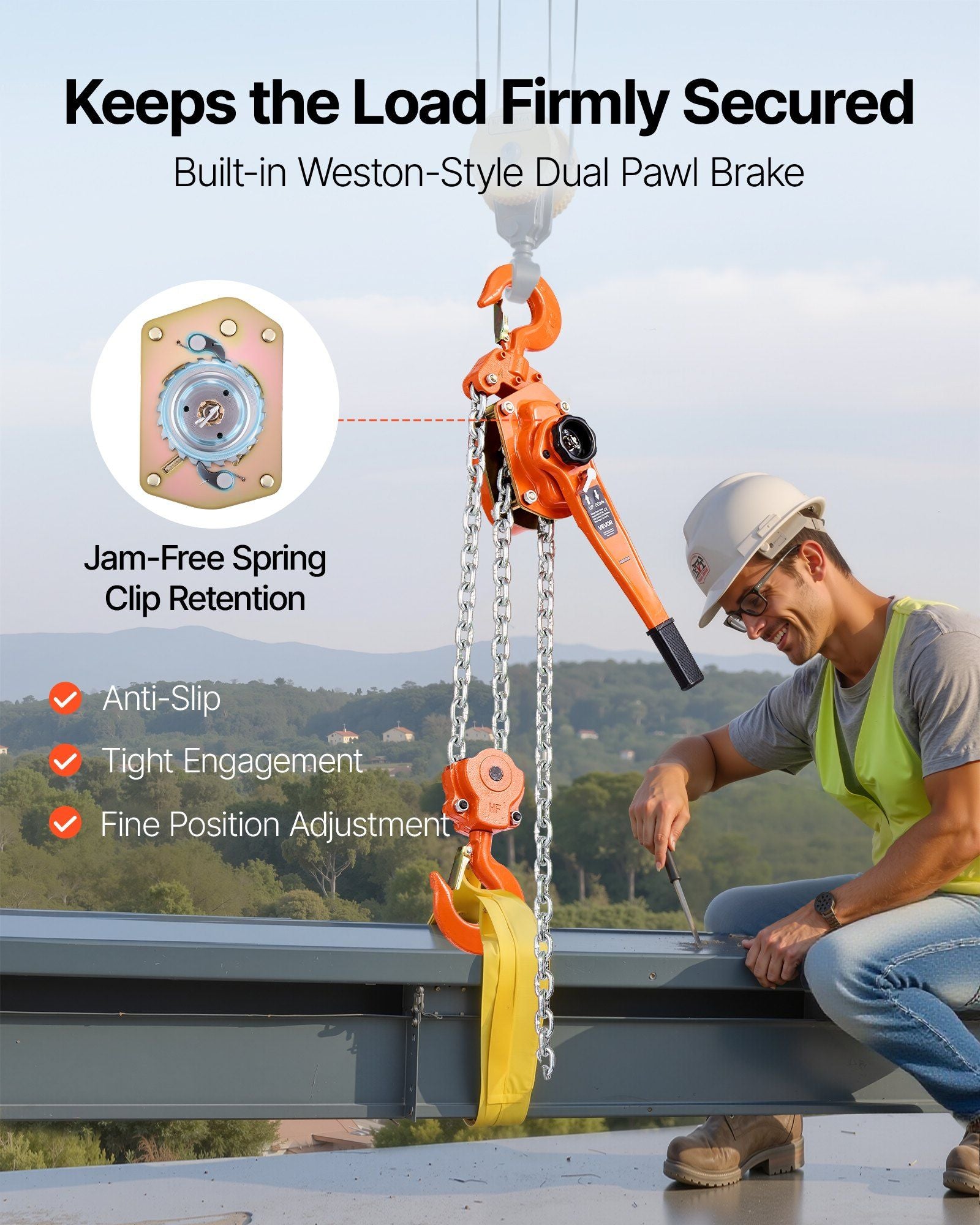 Manual Lever Chain Hoist — view 4