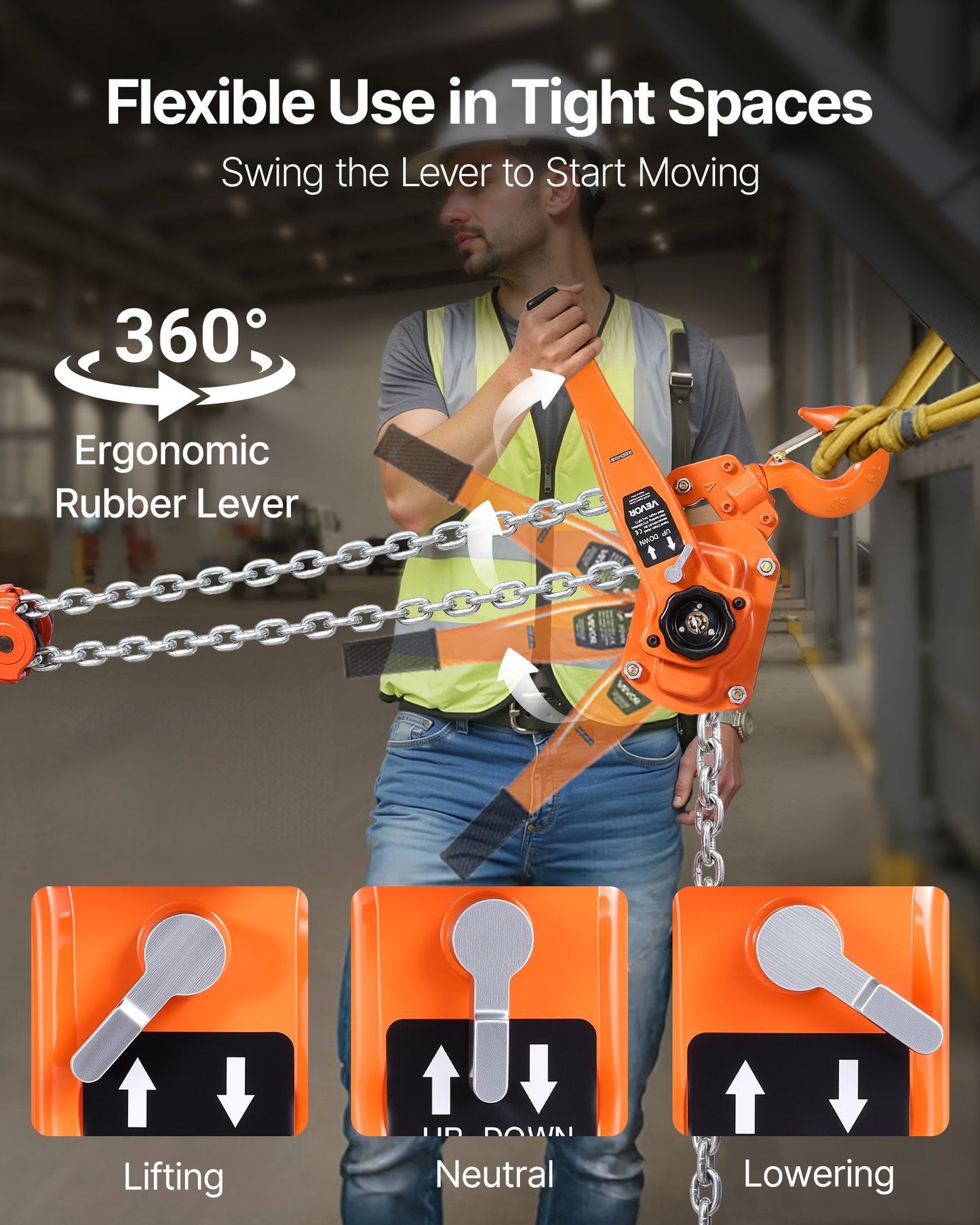 Manual Lever Chain Hoist — view 7