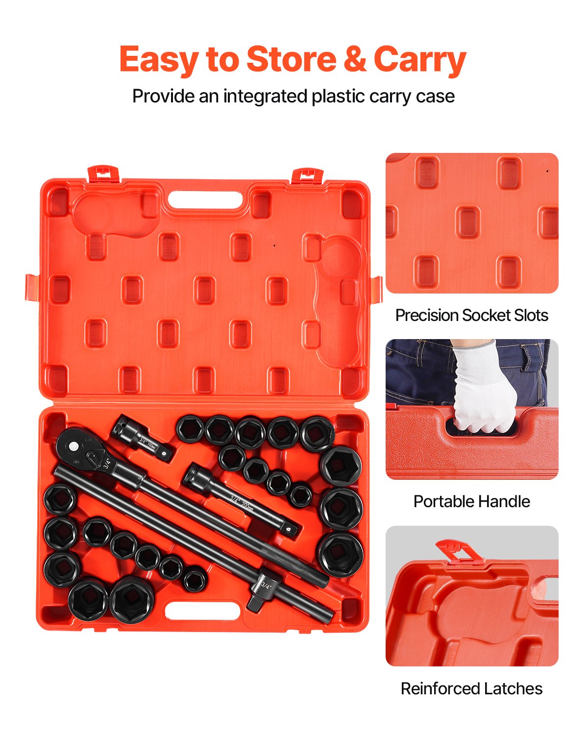 Impact Socket Set 3/4 Inches — view 7
