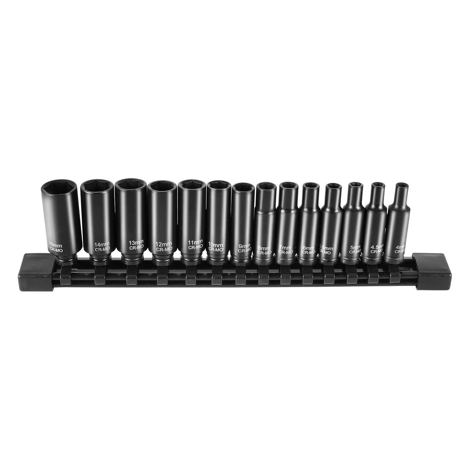 1/4 inch drive impact socket set, 14 piece — view 2