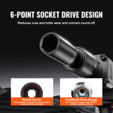 1/4 inch drive impact socket set, 14 piece — view 5