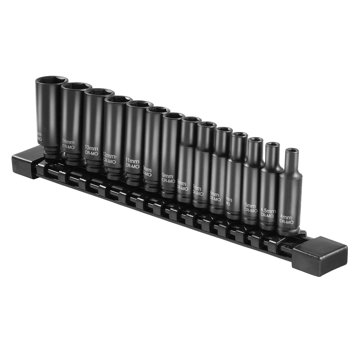 1/4 inch drive impact socket set, 14 piece — view 10