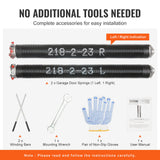 Garage Door Torsion Springs Pair — view 6