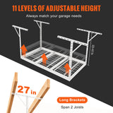 Overhead Adjustable Garage Storage Rack — view 6