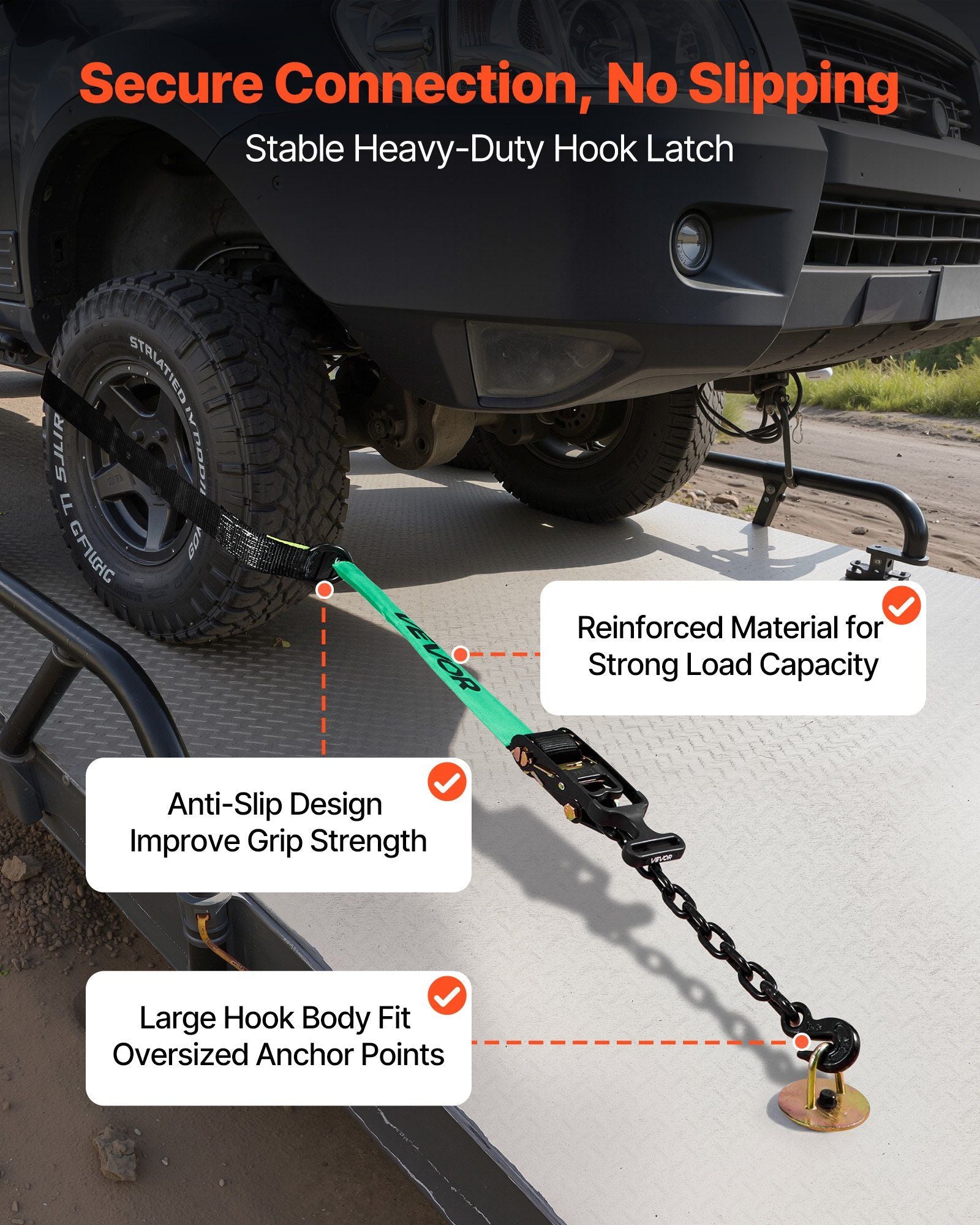 Wheel Chock Tie-Down Kit — view 6