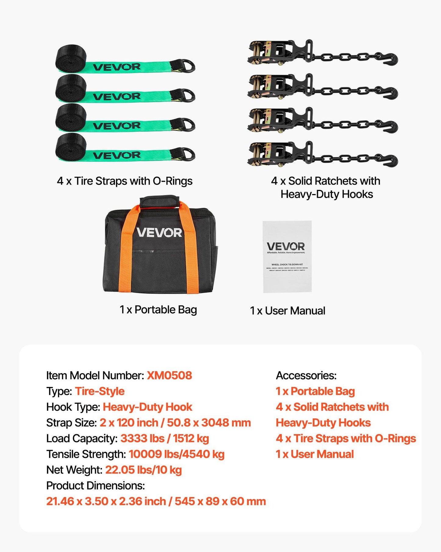 Wheel Chock Tie-Down Kit — view 8
