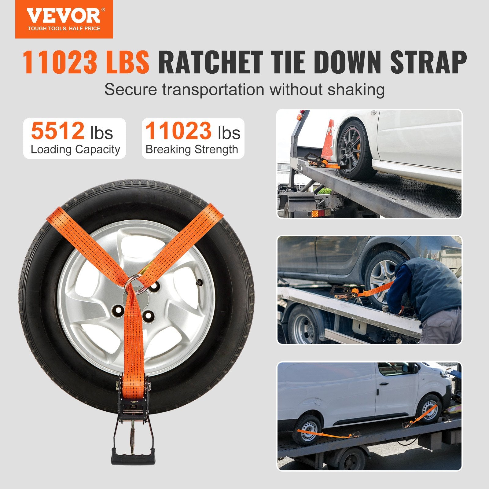Ratchet Tie Down Straps Kit — view 3