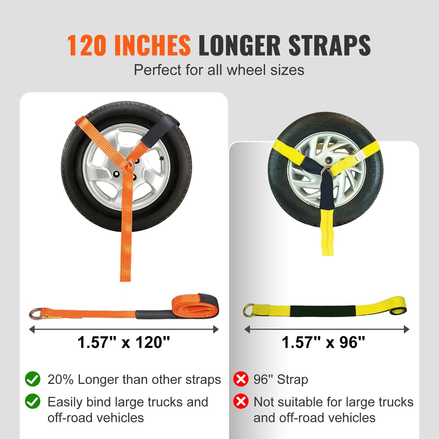 Ratchet Tie Down Straps Kit — view 5