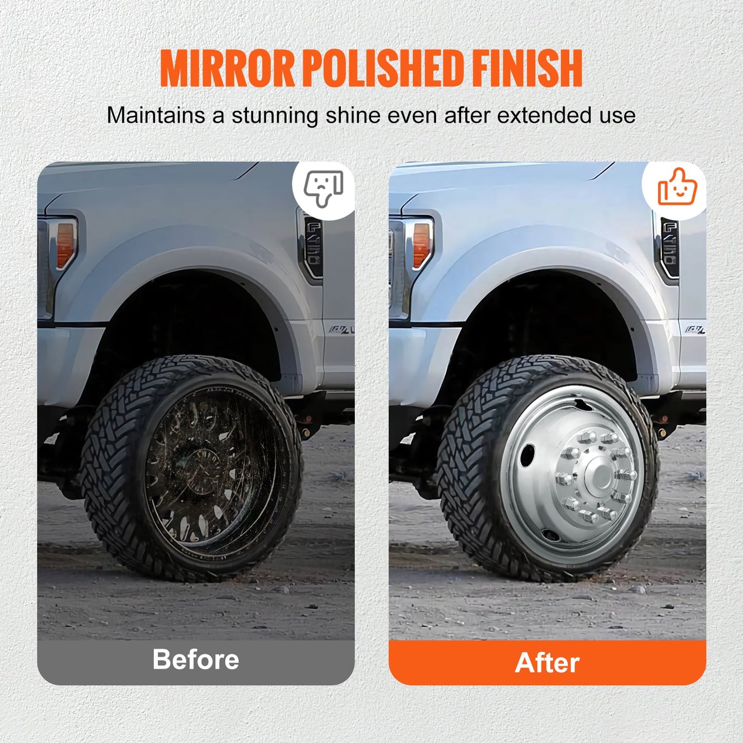 50cm 8 Lug Wheel Simulators — view 6