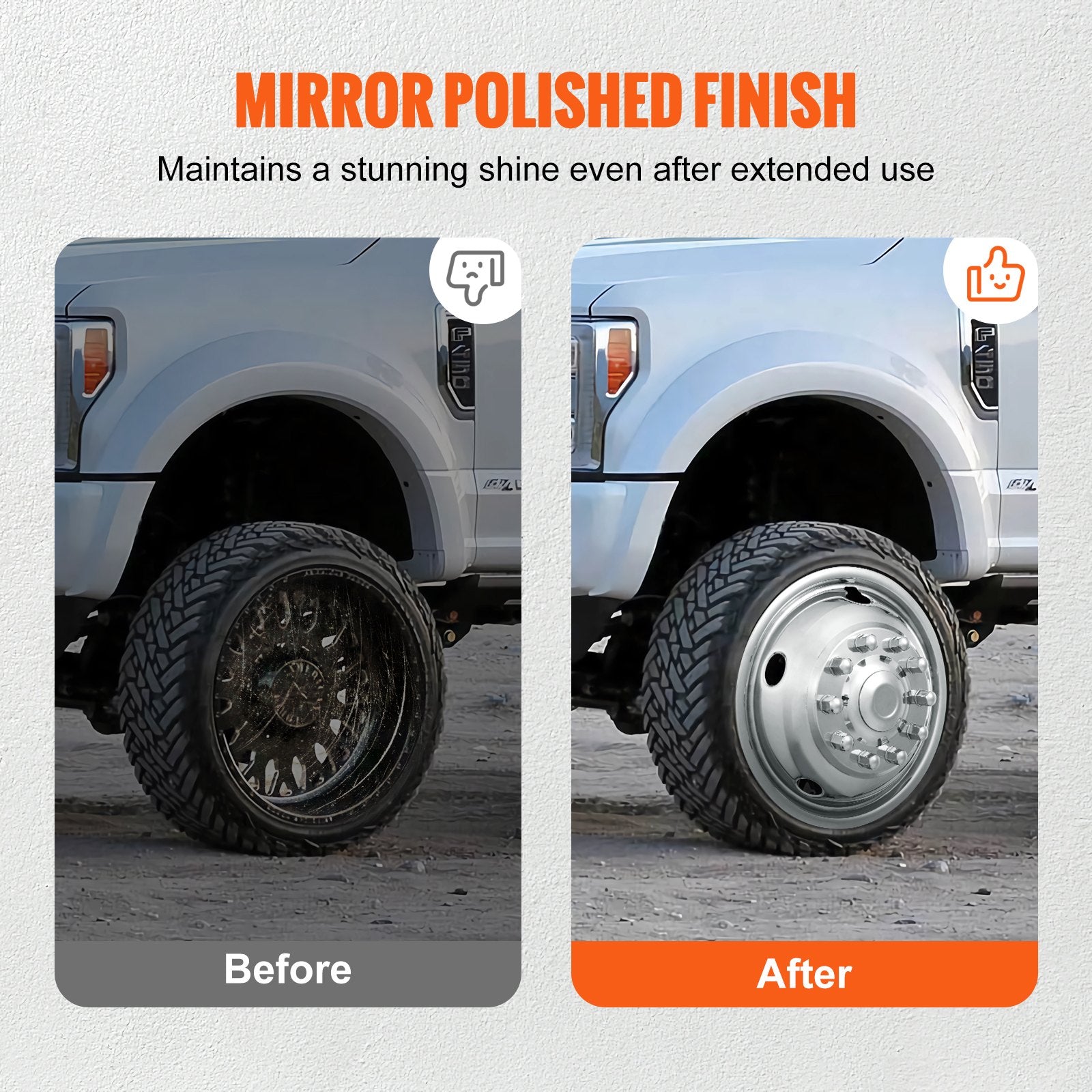 50cm 8 Lug Wheel Simulators — view 6