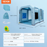 Inflatable Spray Booth Car Paint — view 8