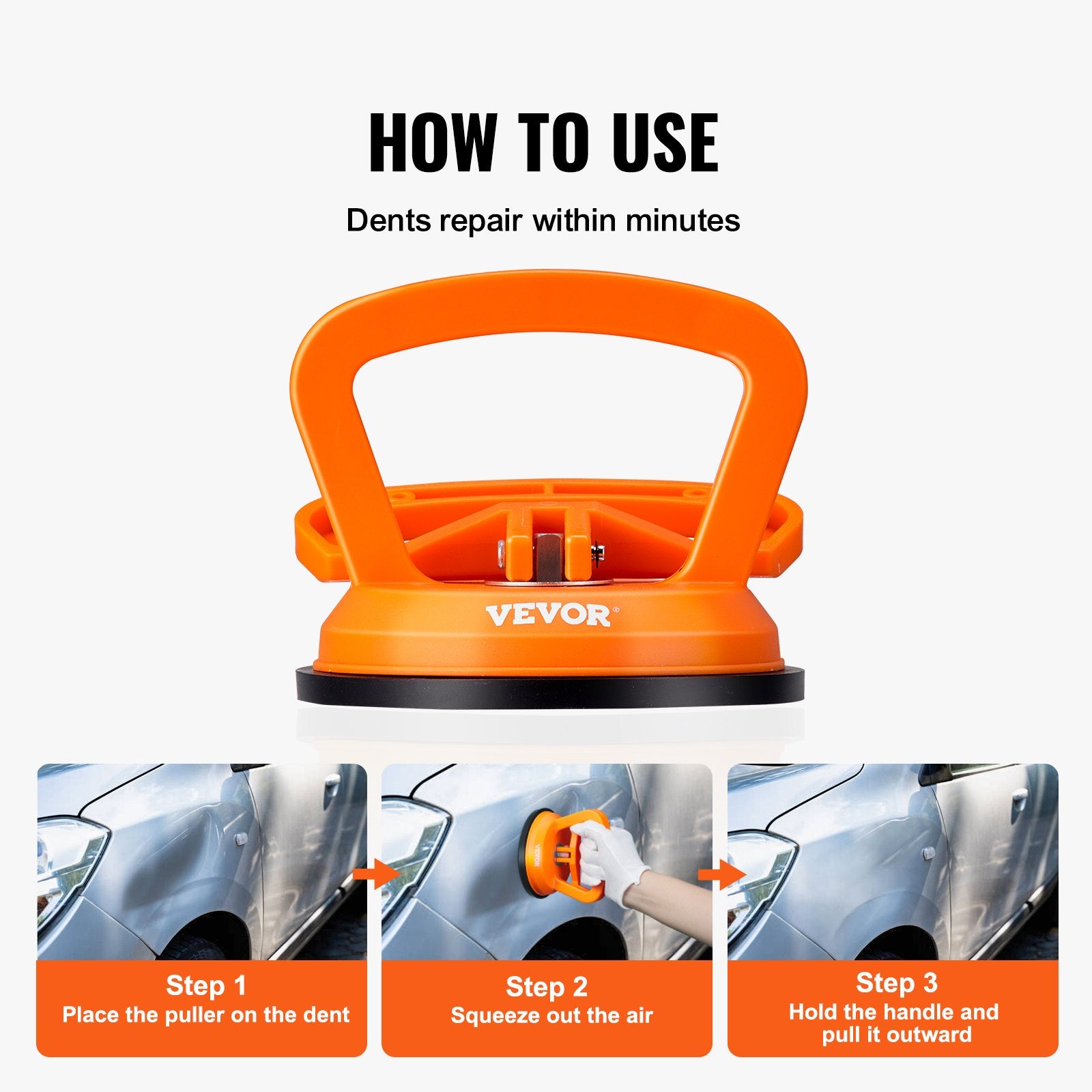 3PCS Car Body Dent Puller — view 6