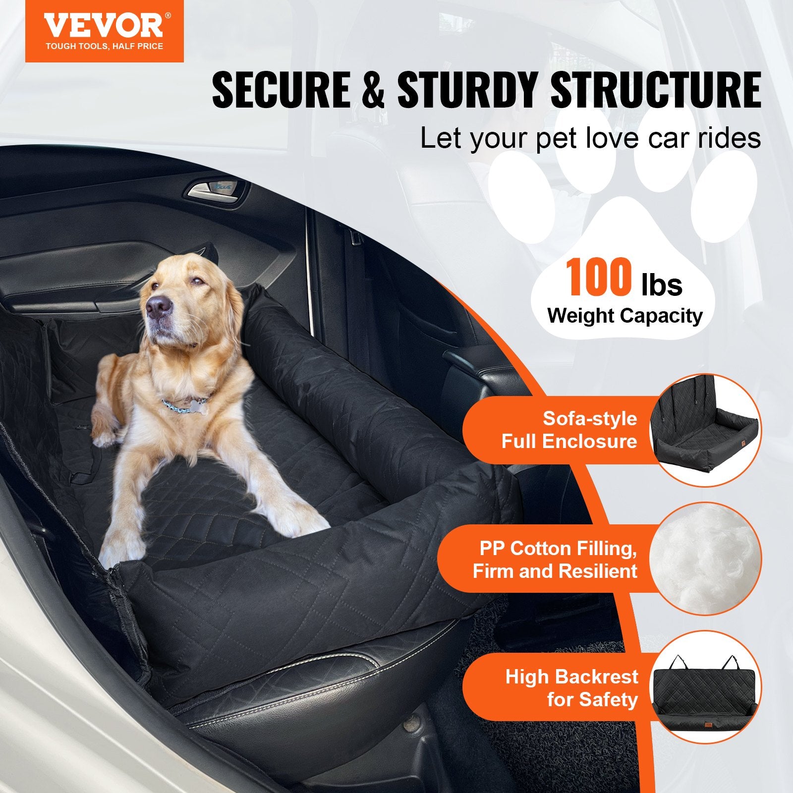 Dog Car Seat, Waterproof Dog — view 3
