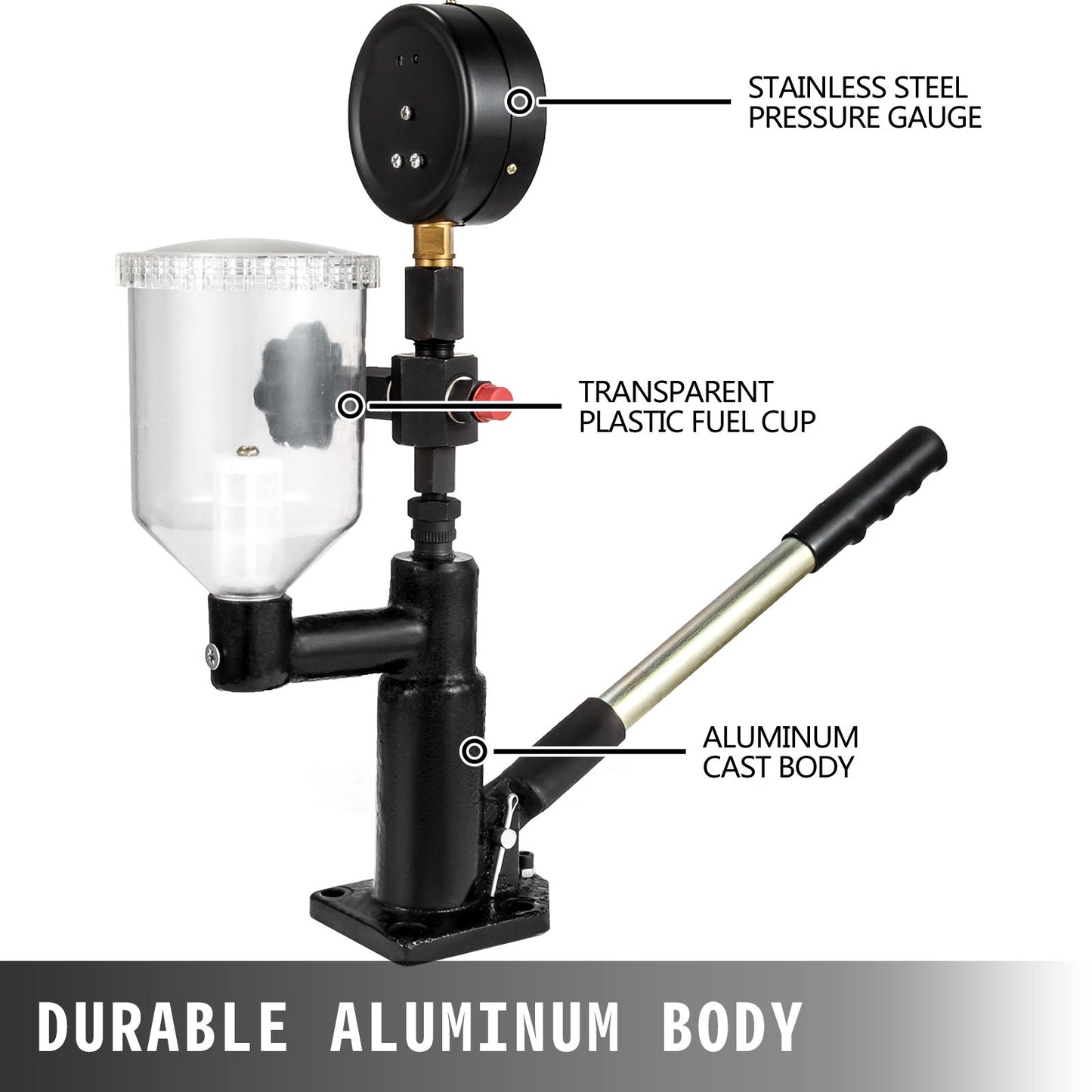Diesel Injector Nozzle Pressure Tester — view 3
