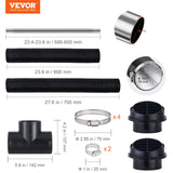Diesel Heater Pipe Ducting Set 3 — view 8