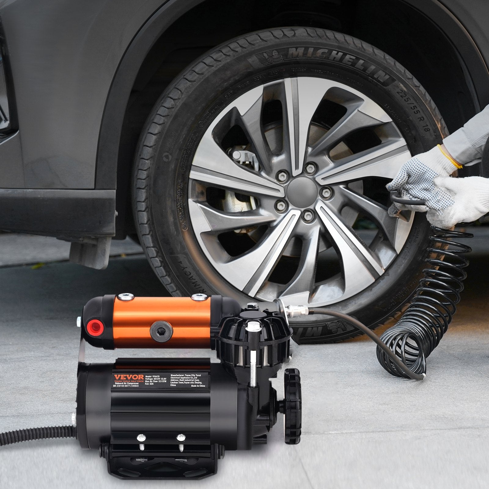 Onboard Air Compressor Kit 150PSI — view 9