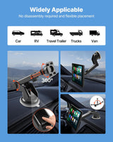 Wireless car stereo 228.6 mm HD touch screen — view 8