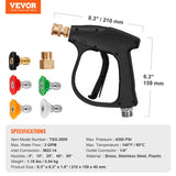 1/4 High Pressure Washer Gun — view 8