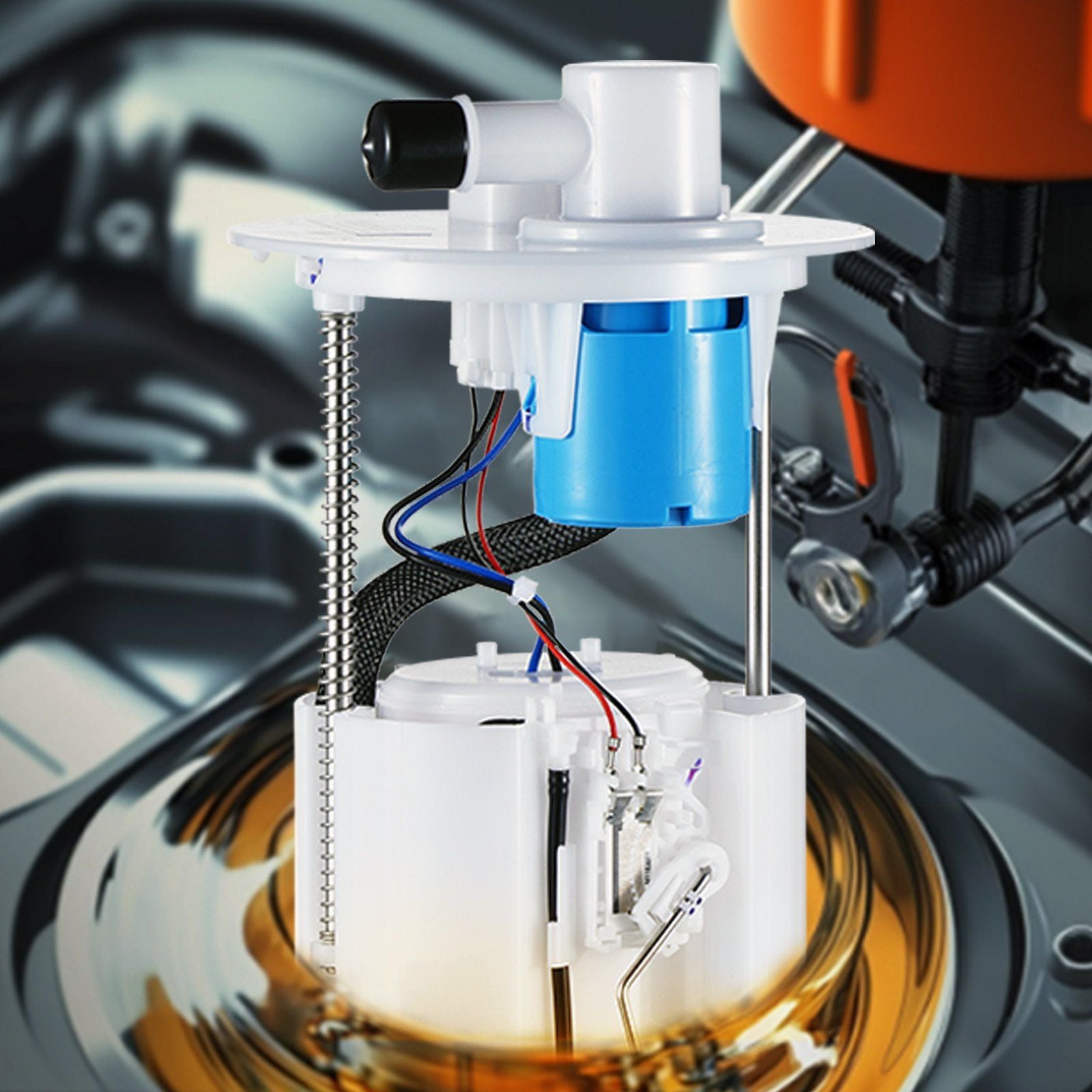 Electric fuel pump module assembly — view 9