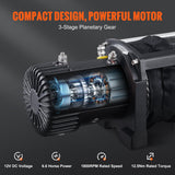 Electric Winch, 4536 kg Load — view 4