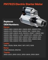 Starter 17825 motor replacement — view 4