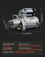 Starter 17825 motor replacement — view 8