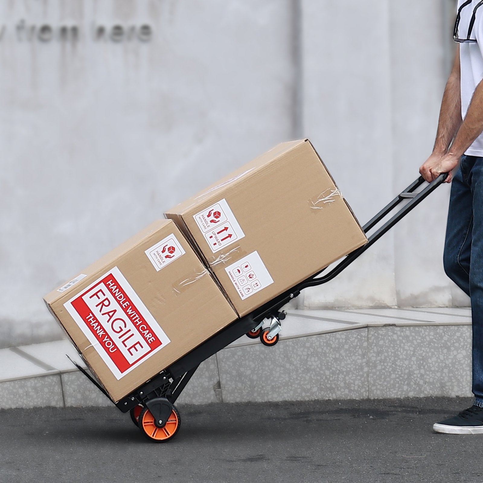 Aluminum Hand Truck, 2 in — view 9