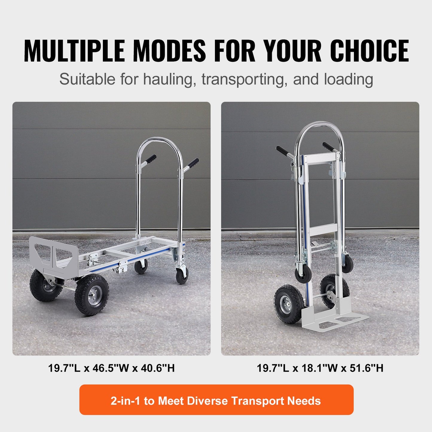 Aluminium Hand Truck, 2 in — view 6