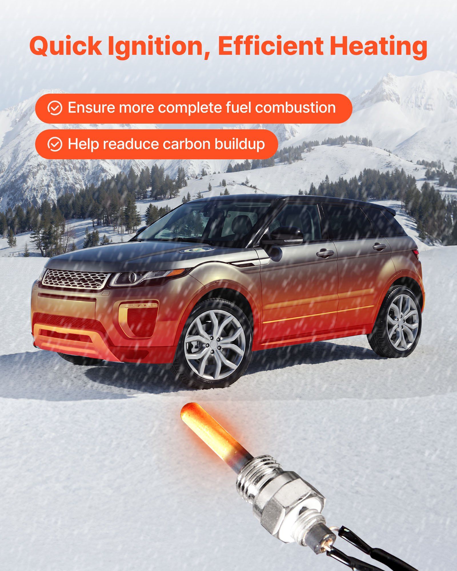 8V diesel heater glow plug repair kit — view 5