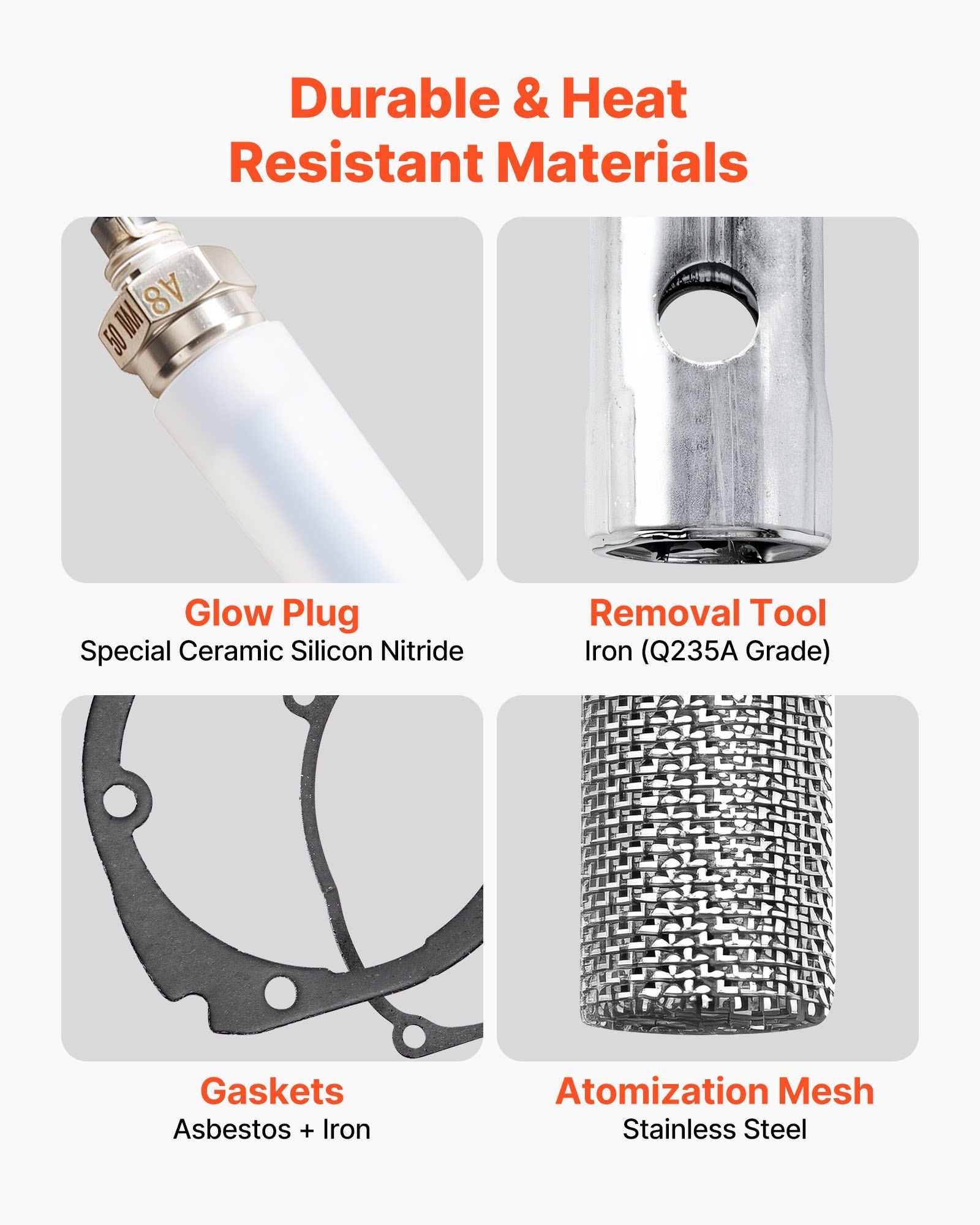 8V diesel heater glow plug repair kit — view 6
