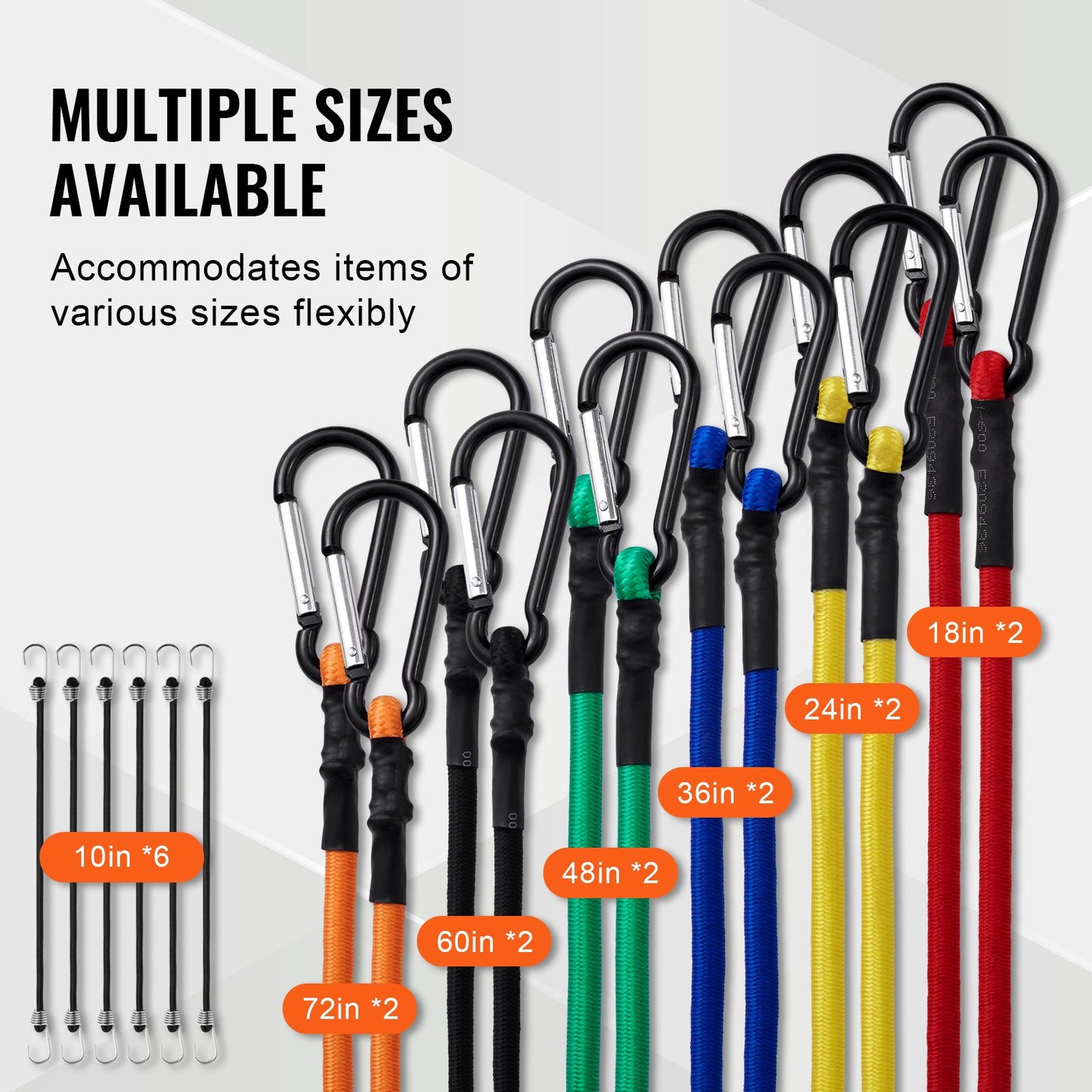 30 Pcs Bungee Cords Set — view 7