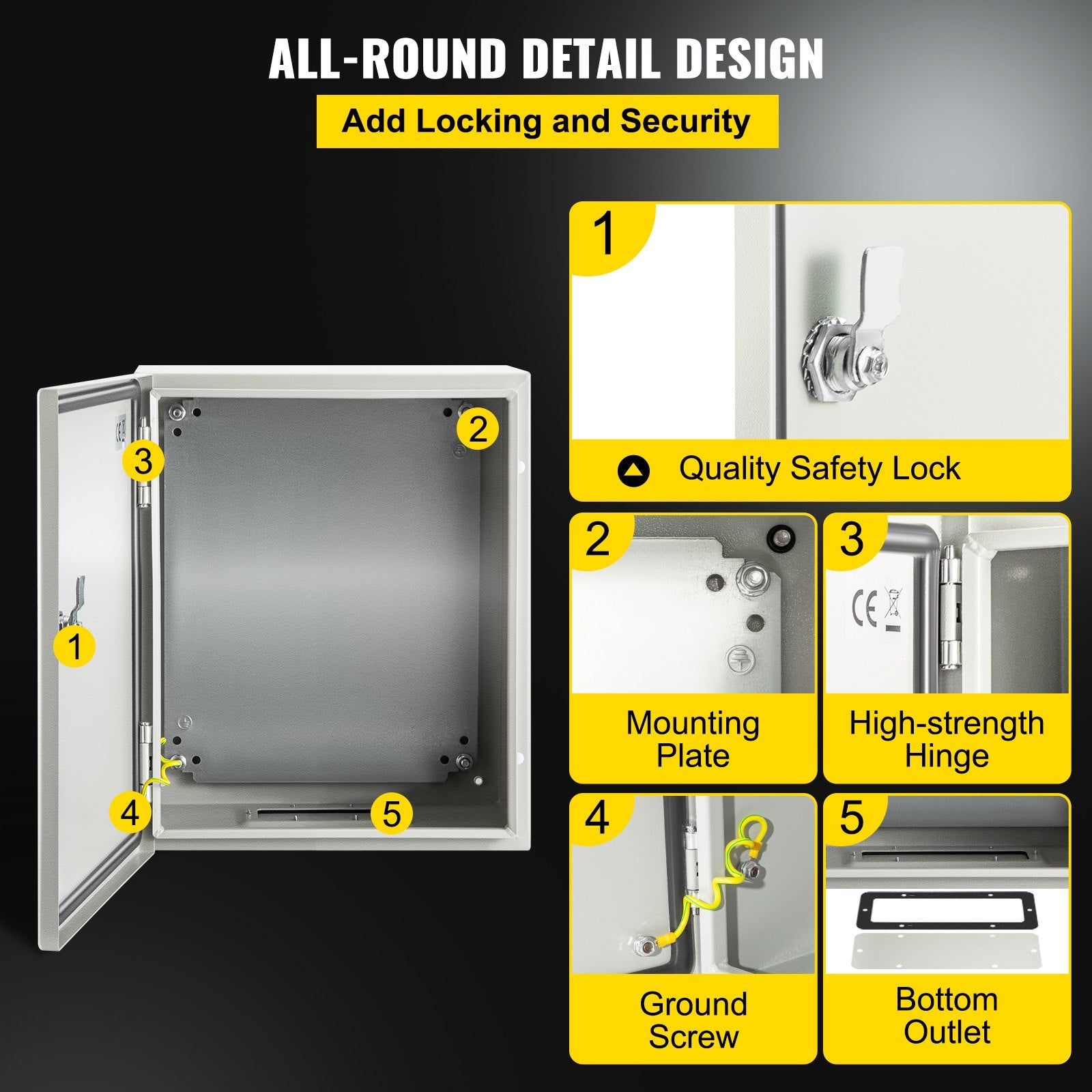 NEMA Steel Enclosure, 25 x — view 6