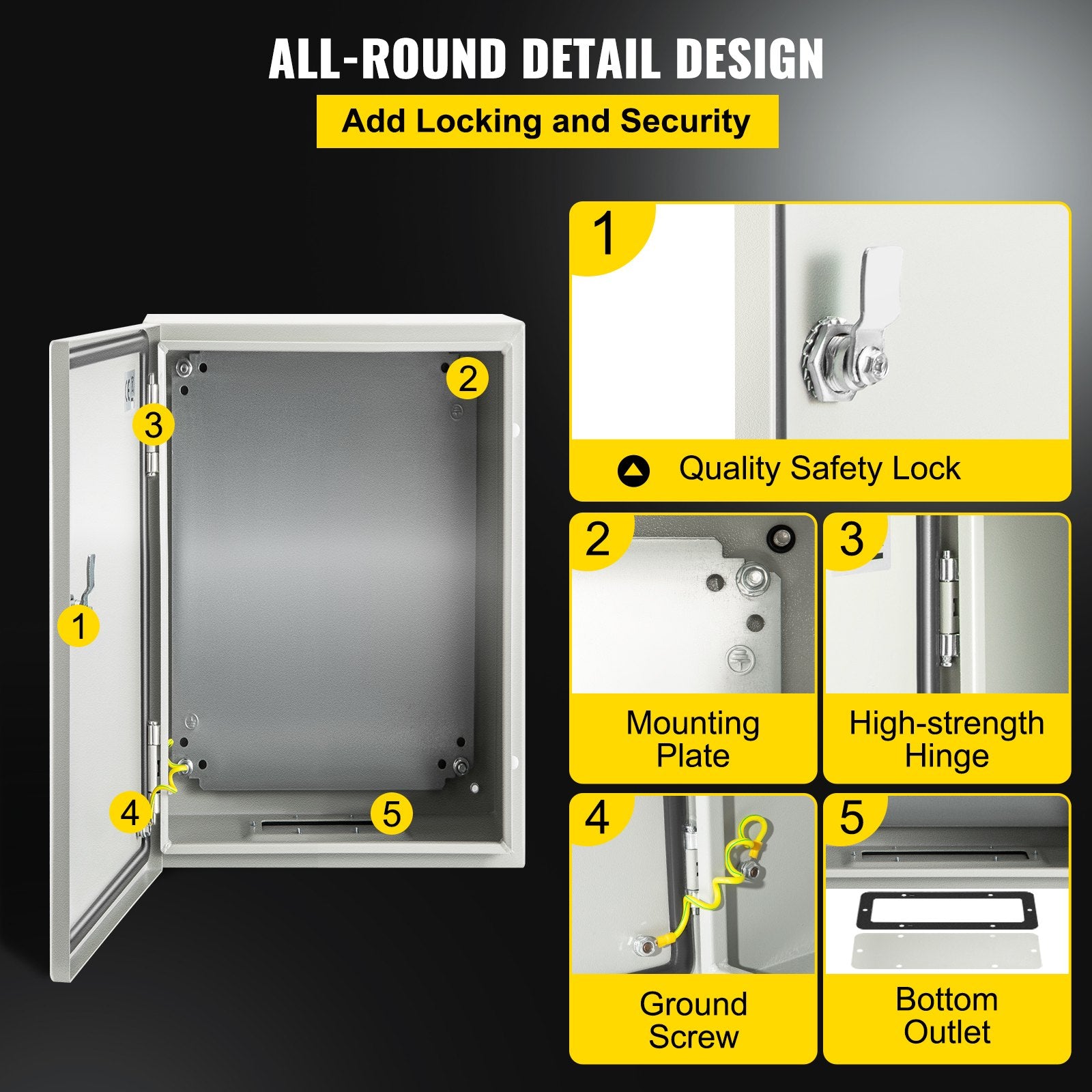 NEMA Steel Enclosure 12 x — view 6