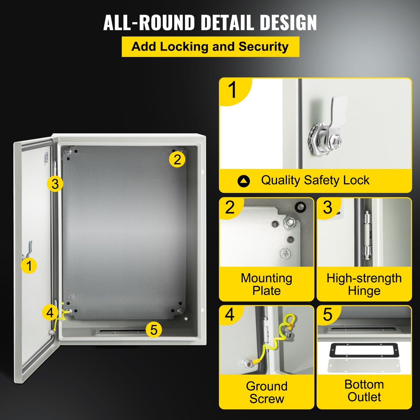 Steel Electrical Box 16 x — view 6