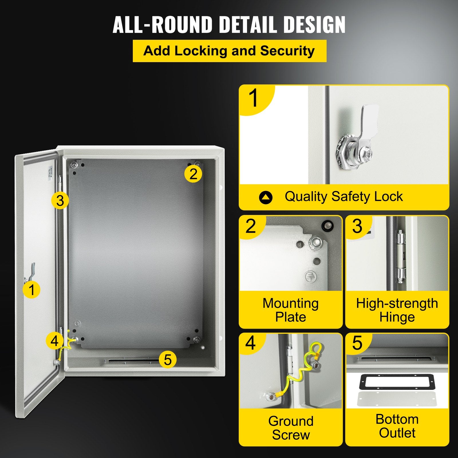 Steel Electrical Box 16 x — view 6