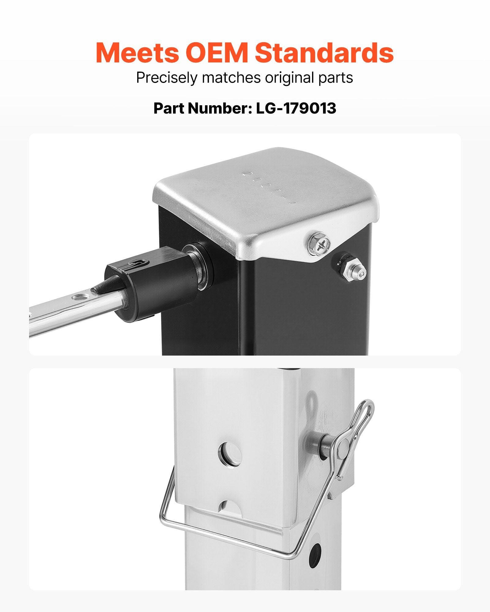 RV Lead Fifth Wheel Landing Gear Leg — view 4