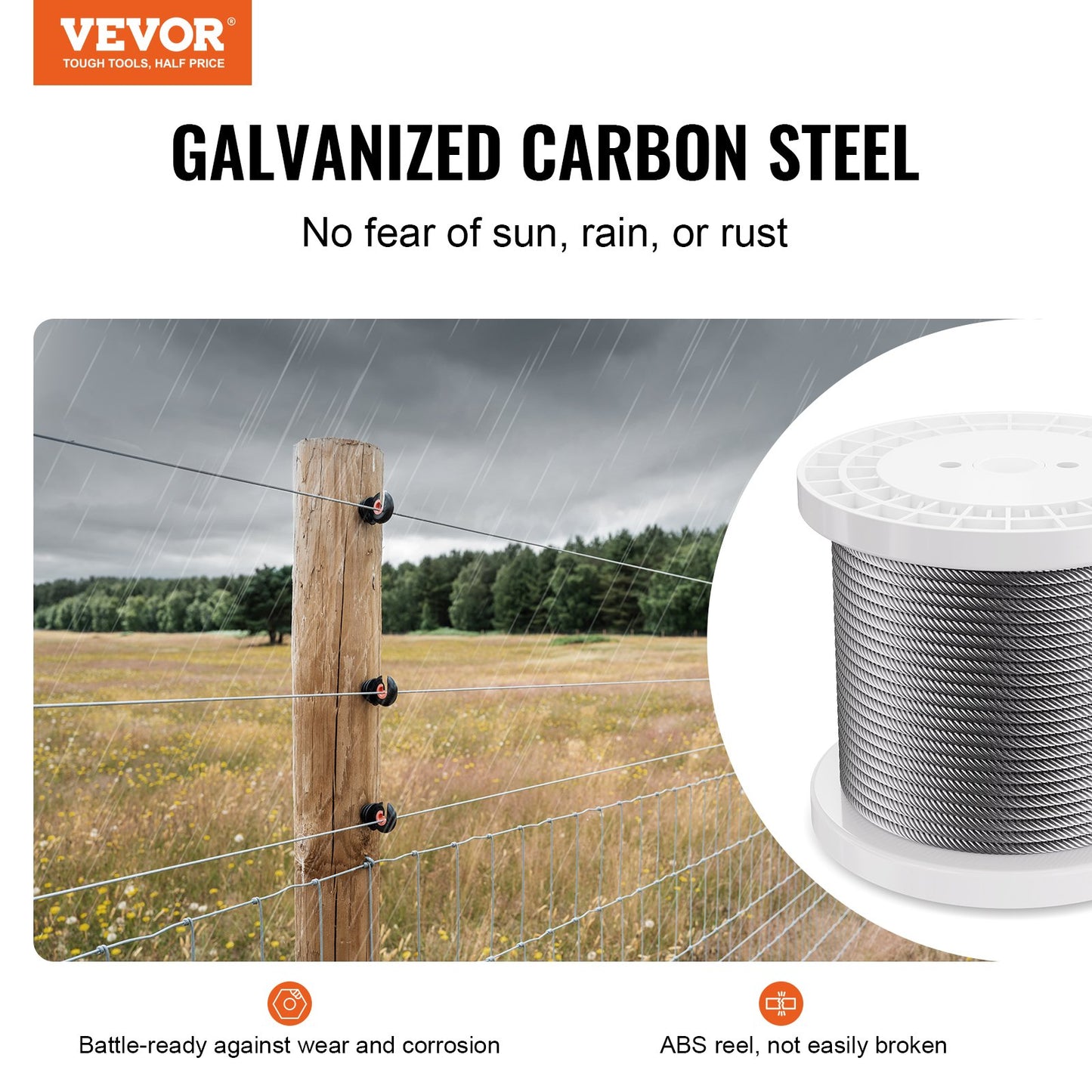Carbon Steel Cable 6.35 mm — view 3