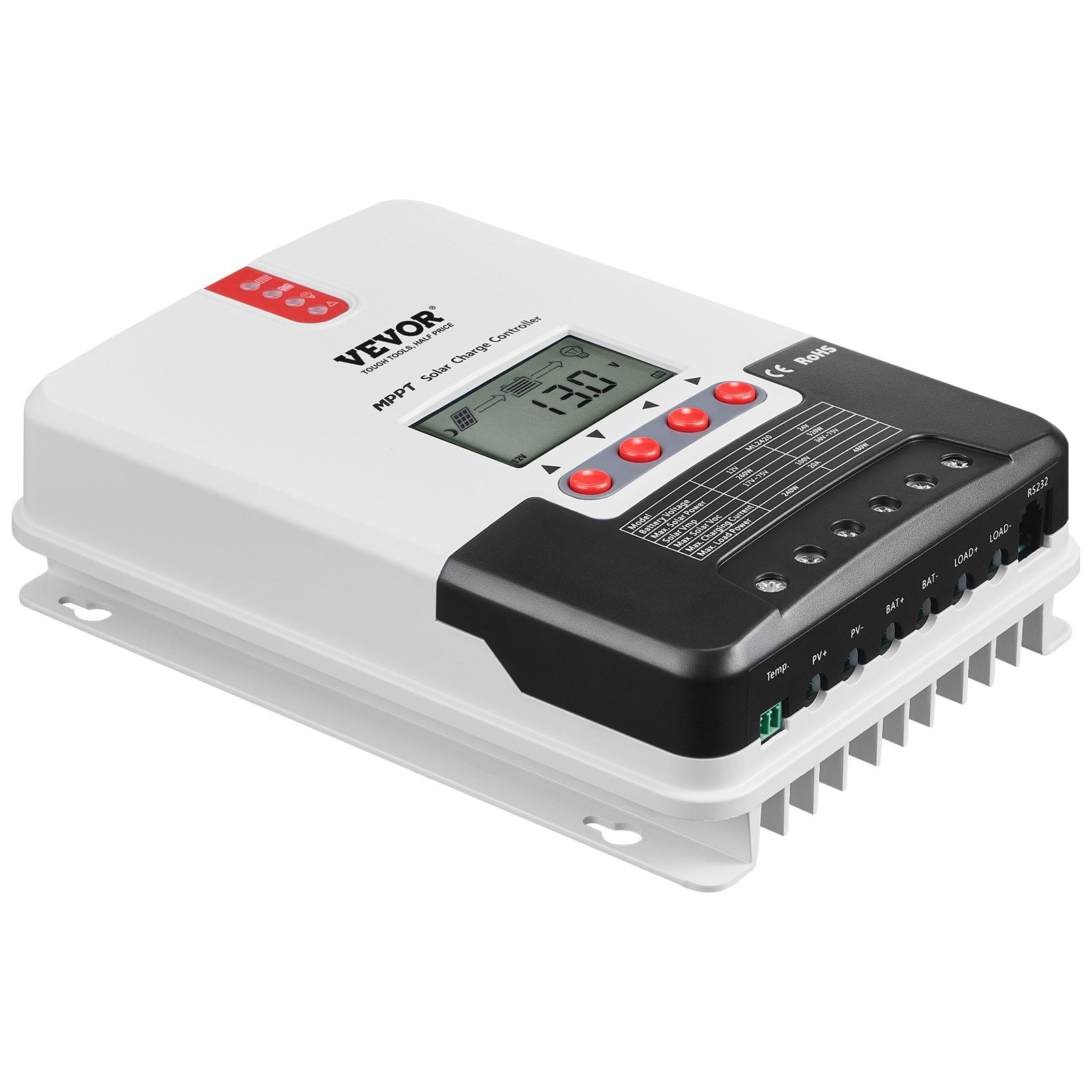 20A MPPT Solar Charge Controller — view 12
