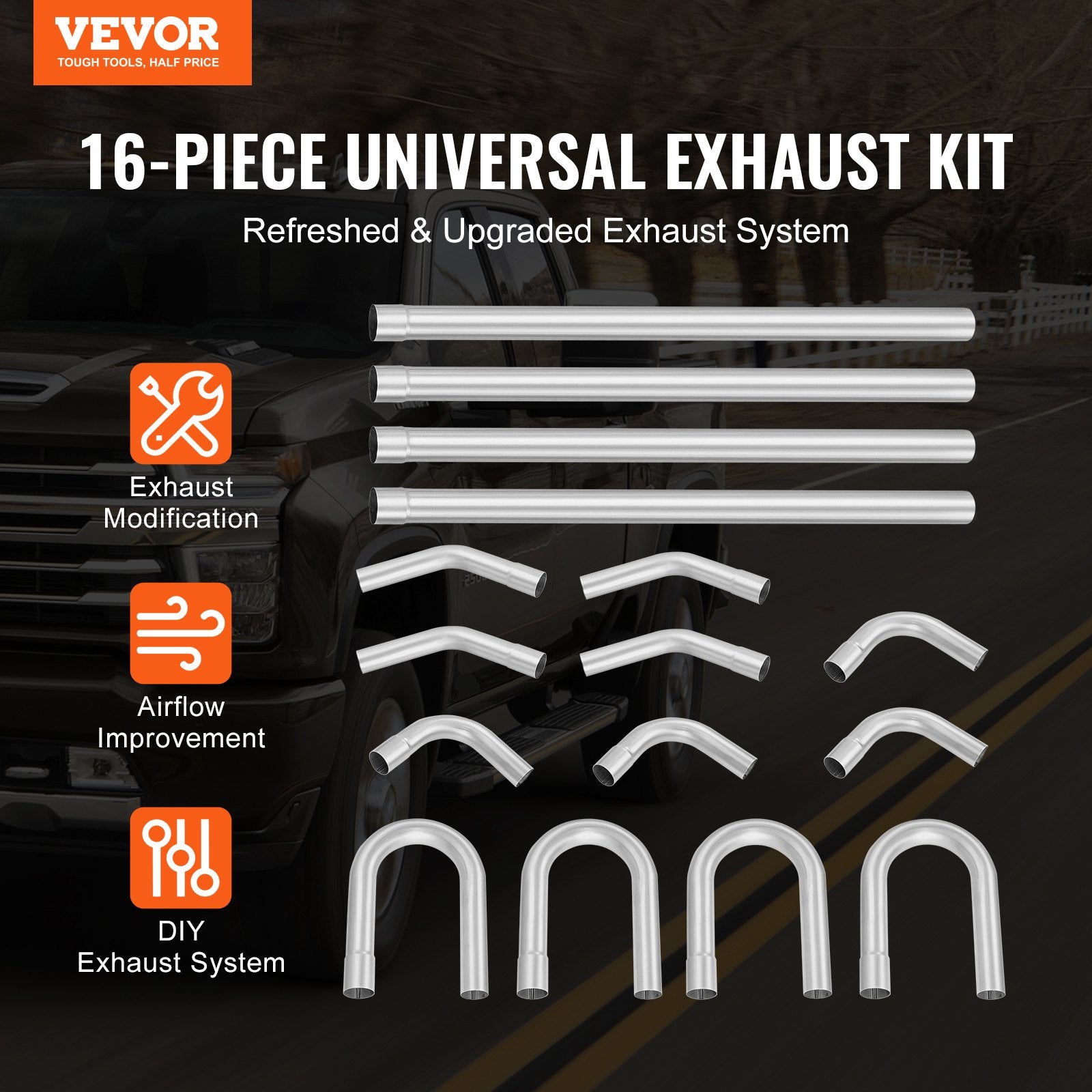 DIY Universal Exhaust Kit 16 — view 3