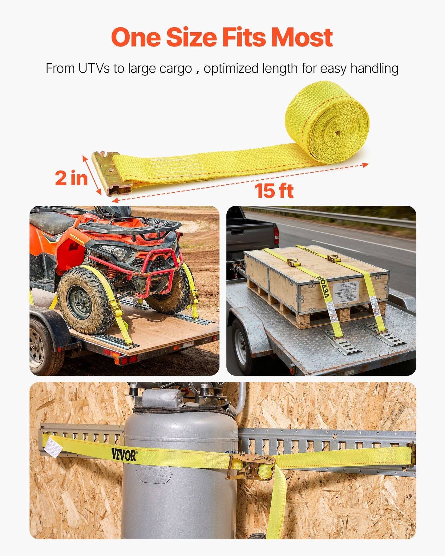 Ratchet Straps 50.8 mm x 4.6 m — view 4