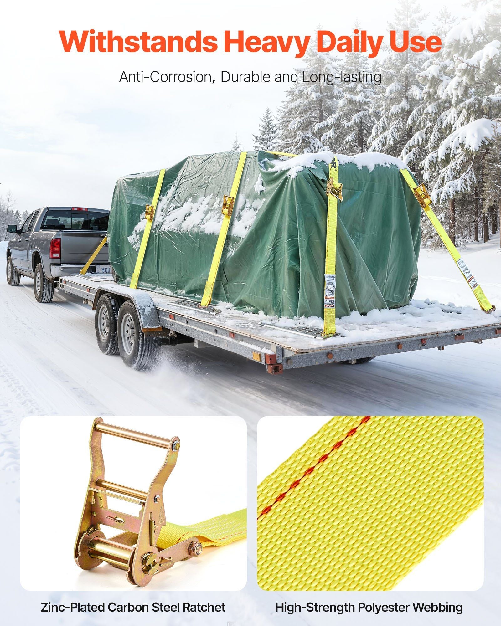 Ratchet Straps 50.8 mm x 4.6 m — view 5