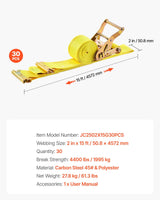 Ratchet Straps 50.8 mm x 4.6 m — view 8