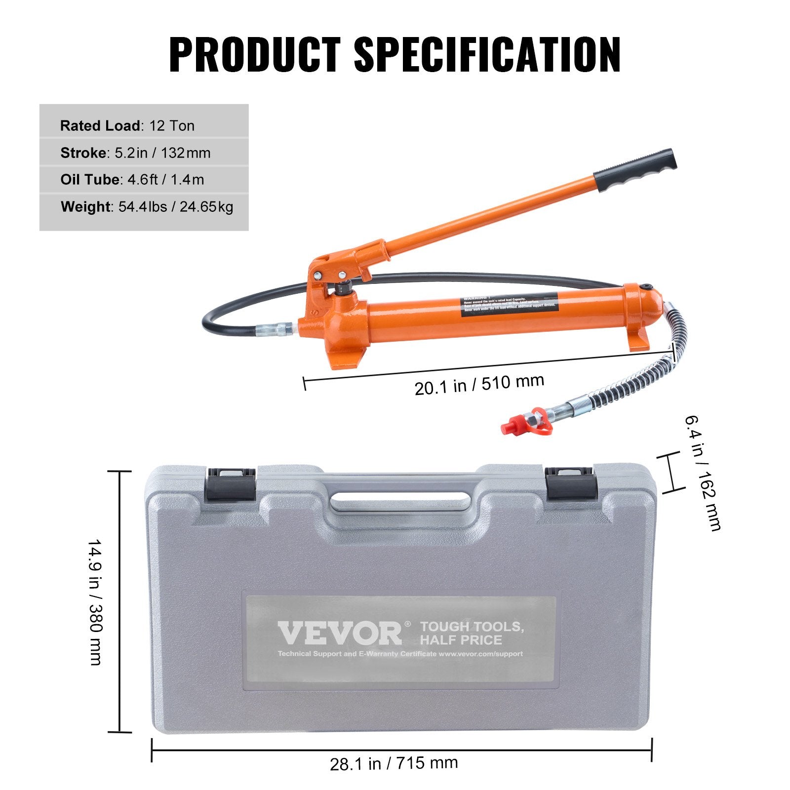 12 Ton Hydraulic Jack Air — view 8
