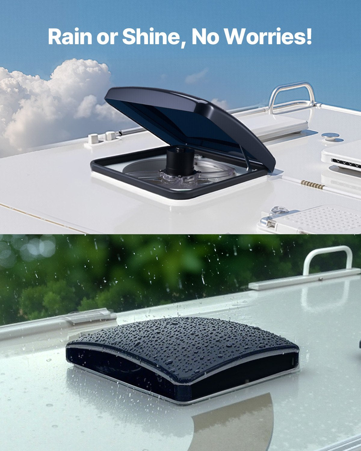 RV Vent Roof Fan 355.6 — view 6