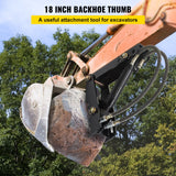Hydraulic Backhoe Thumb, 45.7cm 1.27cm — view 3
