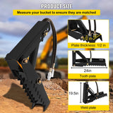 61cm Hydraulic Backhoe Excavator Thumb — view 4