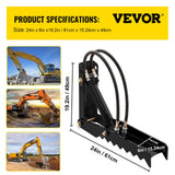 61cm Hydraulic Backhoe Excavator Thumb — view 8