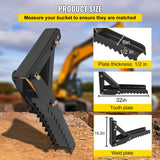 32 inch Backhoe Excavator Thumb — view 4